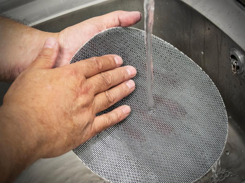 Trend Mesh Random Orbital Sanding Disc 225mm x 240G (Pack 5) TREAB225240M