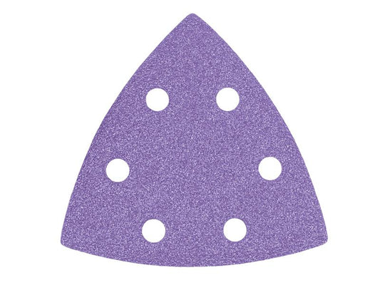Trend Aluminium Oxide Delta Sanding Sheets 93mm 180G (Pack 10) TREABOSC180A