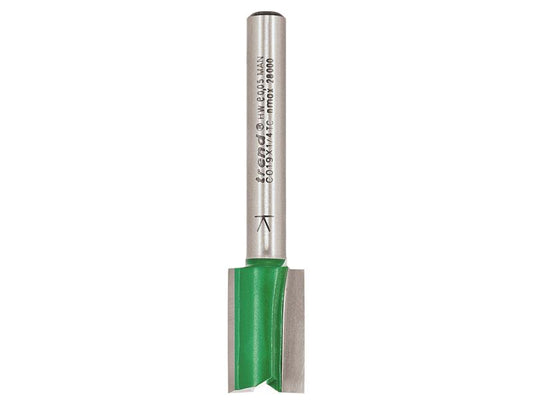 Trend C019 x 1/4 TCT Two Flute Cutter 12.0 x 19.1mm TREC01914TC