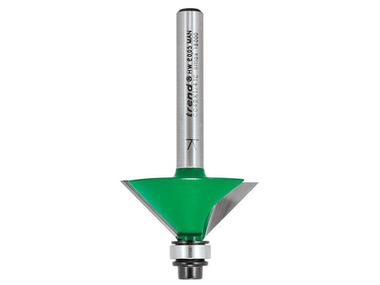 Trend C049 x 1/4 TCT Bearing Guided Chamfer Cutter 45° 12.7 x 32mm TREC04914TC
