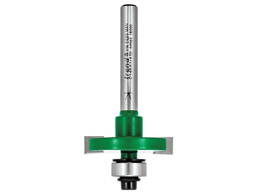 Trend C145 x 1/4 TCT Bearing Guided Slotting Cutter 6.3mm TREC14514TC