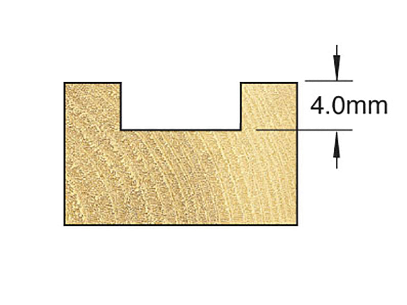 Trend C209 x 1/4 TCT Intumescent Recessor 10 x 24mm TREC20914TC