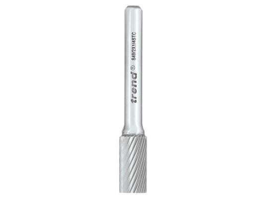 Trend S49/2 x 1/4 STC Solid Carbide Cylinder Burr 10 x 20mm TRES49214TC