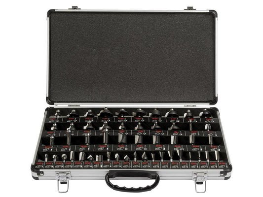 Trend 1/4in TCT Router Bit Starter Set, 50 Piece TRESET50PC14
