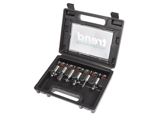 Trend 1/2in Router Cutter Set, 6 Piece TRESET6PC12