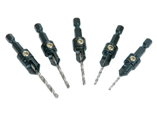 Trend SNAP/CS/SET Countersink Set, 5 Piece TRESNAPCSSET