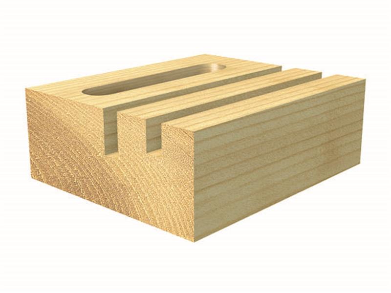 Trend 1/2 Shank TCT Two Flute Router Cutter 22 x 25mm TRET46612TC