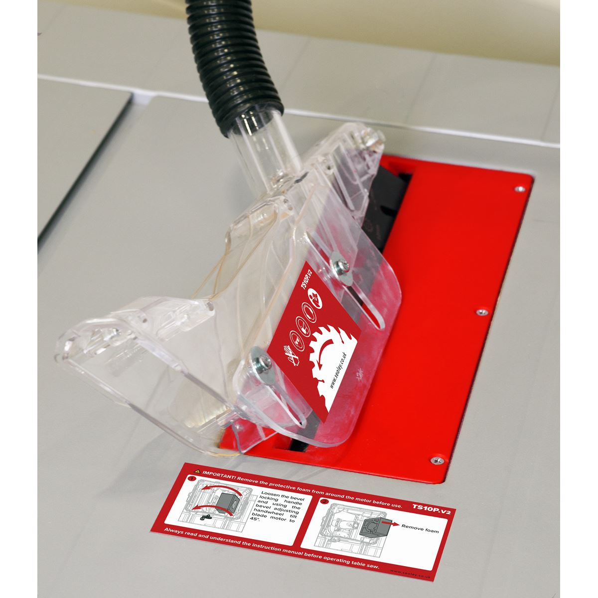 Sealey Table Saw �254mm 230V TS10P