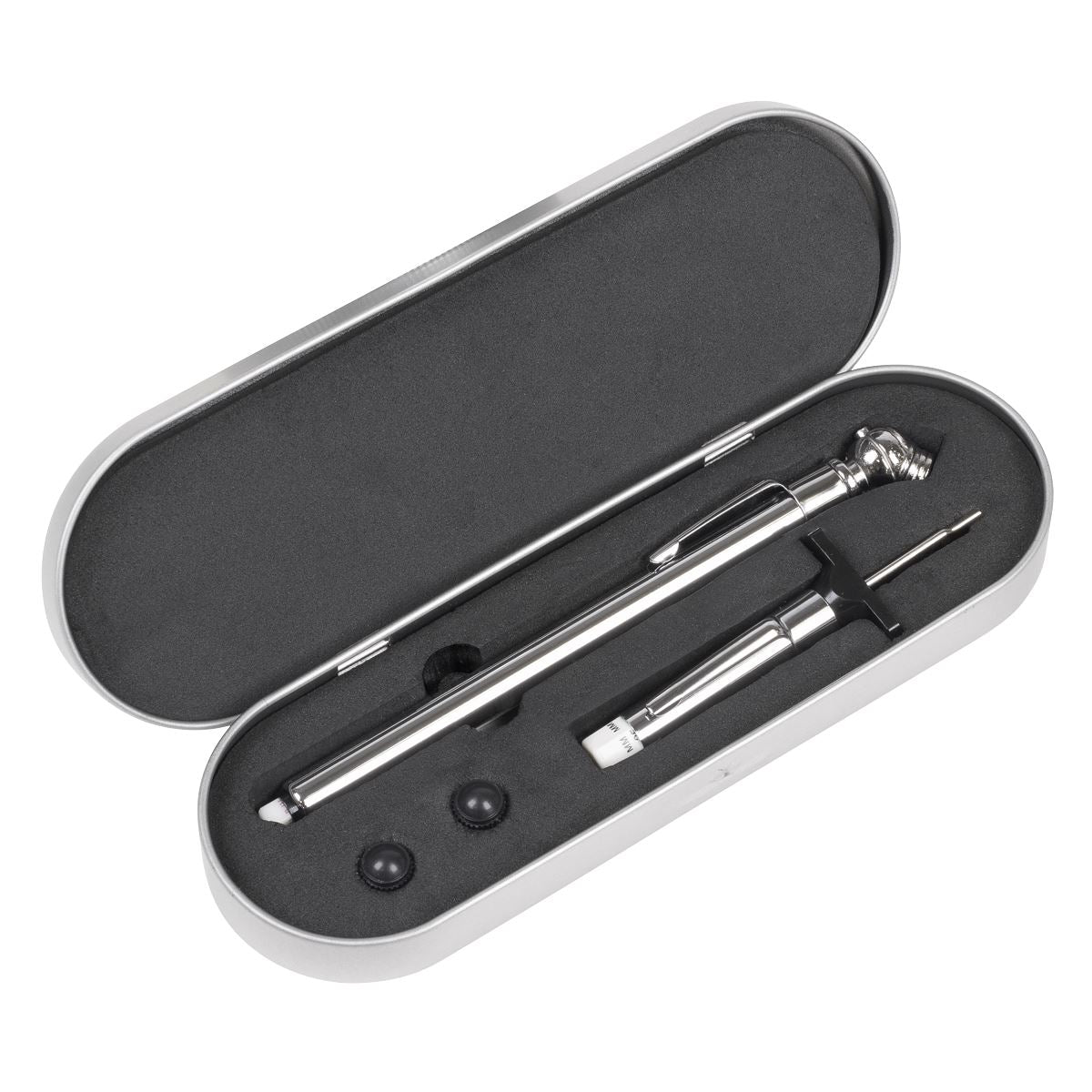 Sealey Tyre Pressure & Tread Depth Gauge Set 2pc SCALE 5-50psi TST/PGT