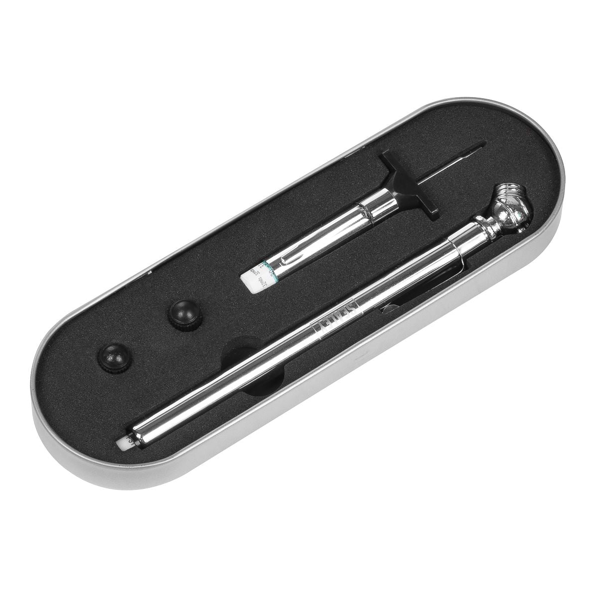 Sealey Tyre Pressure & Tread Depth Gauge Set 2pc SCALE 5-50psi TST/PGT