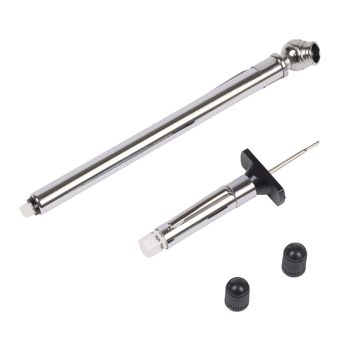 Sealey Tyre Pressure & Tread Depth Gauge Set 2pc SCALE 5-50psi TST/PGT