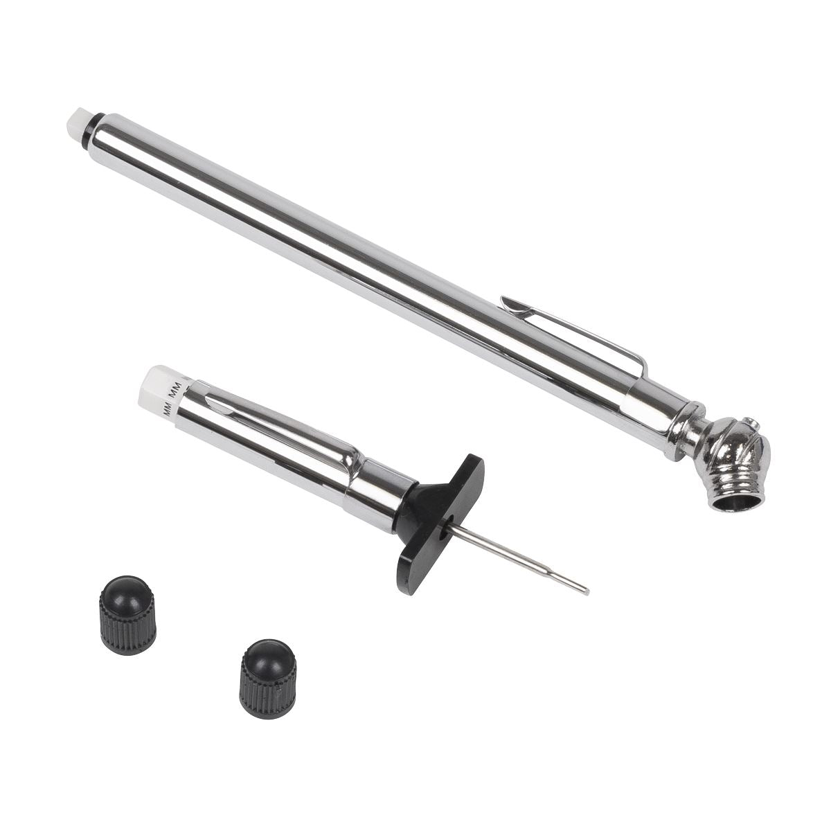 Sealey Tyre Pressure & Tread Depth Gauge Set 2pc SCALE 5-50psi TST/PGT