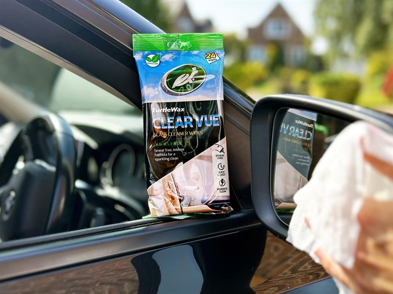 Turtle Wax Clear Vue Glass Cleaner Wipes (Pack of 24) TWX54073