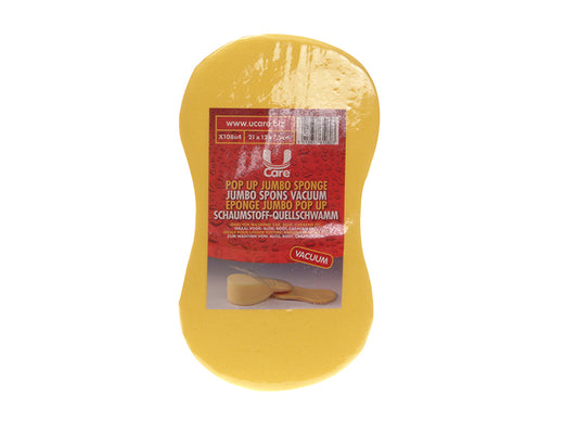 U-Care Pop-up Jumbo Sponge - Vacuum Packed UCRPSPONGE