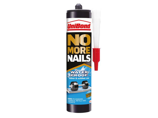 UniBond No More Nails Waterproof Interior / Exterior - Solvent-Free 300ml UNI1427383