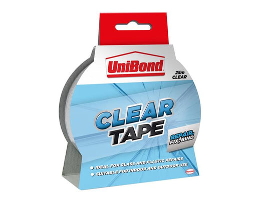 UniBond Transparent Repair Tape 50mm x 25m UNI1668006