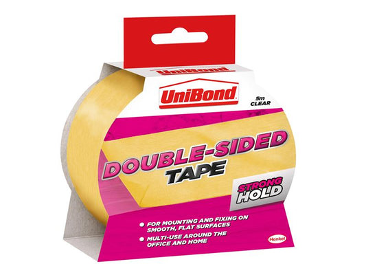 UniBond Double-Sided Tape 38mm x 5m UNI1668253