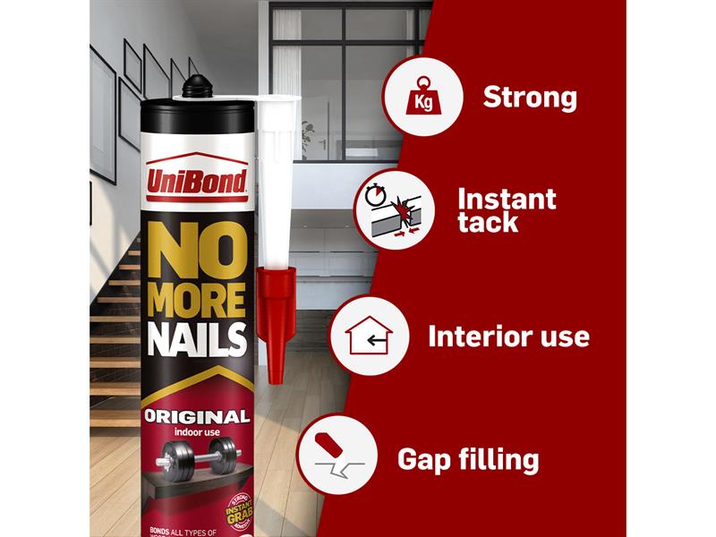 UniBond No More Nails Original Cartridge 365g UNI1963627