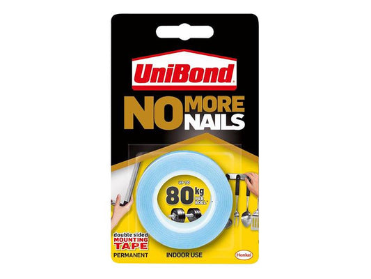UniBond No More Nails Roll Original Permanent 19mm x 1.5m UNI781742