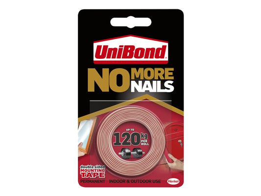 UniBond No More Nails Roll Interior / Exterior 19mm x 1.5m UNI781746