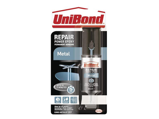 UniBond Repair Power 5 Min Epoxy Metal 25ml UNI952558