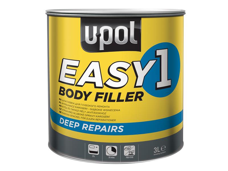 U-POL Easy 1 Body Filler 3 litre UPOEASY