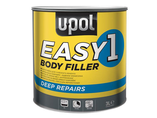 U-POL Easy 1 Body Filler 3 litre UPOEASY