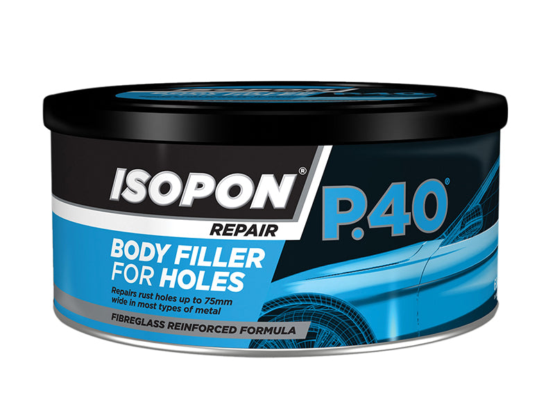 U-POL P.40 Body Filler for Holes Tin 600ml UPOP401