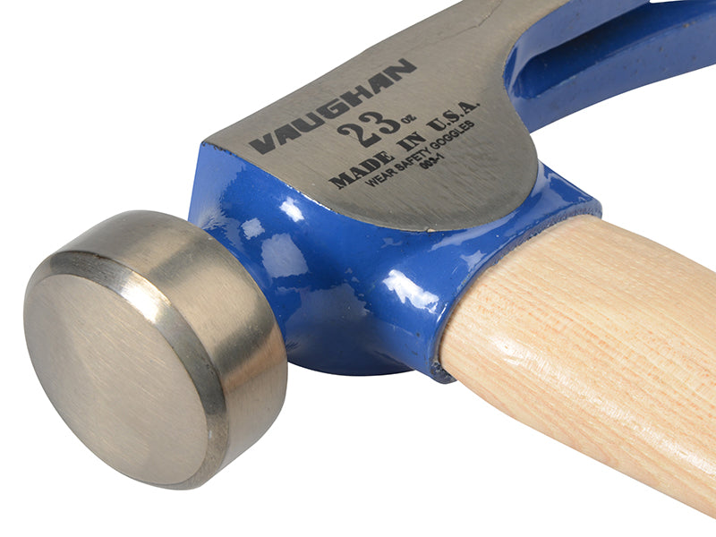 Vaughan CF1HC California Framing Hammer Milled Face Curved Handle 650g (23oz) VAUCF1HC