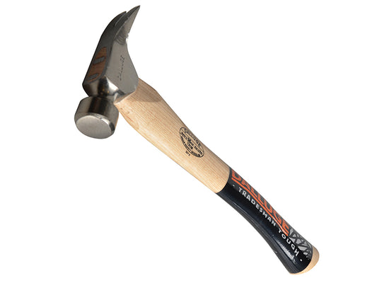 Vaughan Trim Hammer Plain Face Curved Handle 450g (16oz) VAUDTH16C
