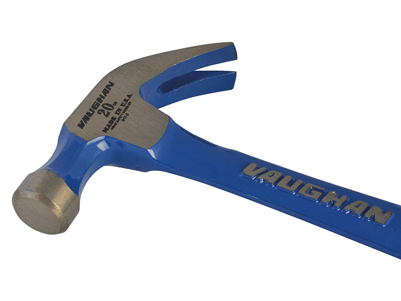 Vaughan R20 Curved Claw Nail Hammer All Steel Smooth Face 570g (20oz) VAUR20