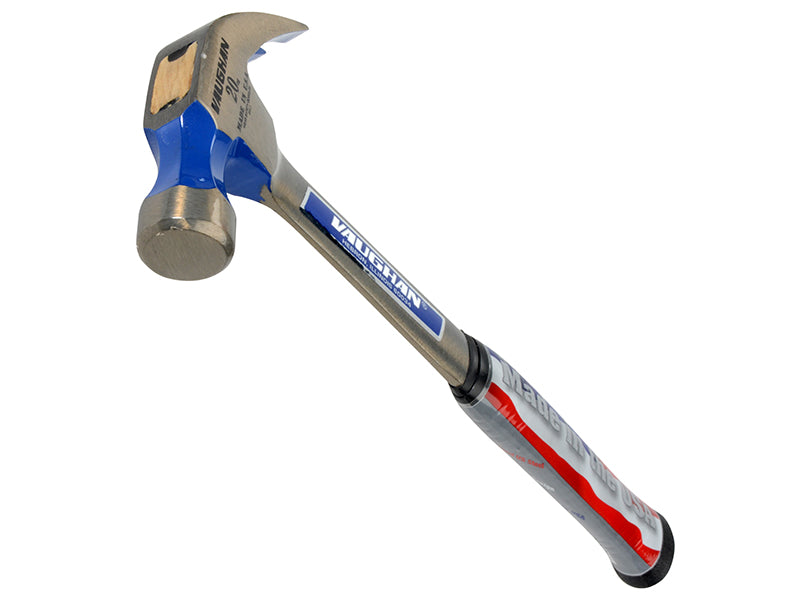 Vaughan R20 Curved Claw Nail Hammer All Steel Smooth Face 570g (20oz) VAUR20