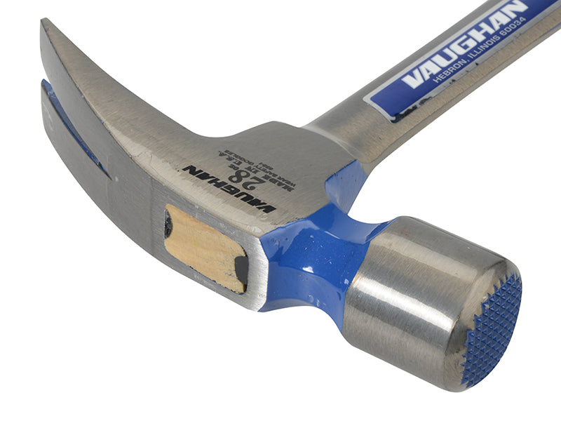 Vaughan R606M Ripping Hammer Straight Claw All Steel Milled Face 800g (28oz) VAUR606M