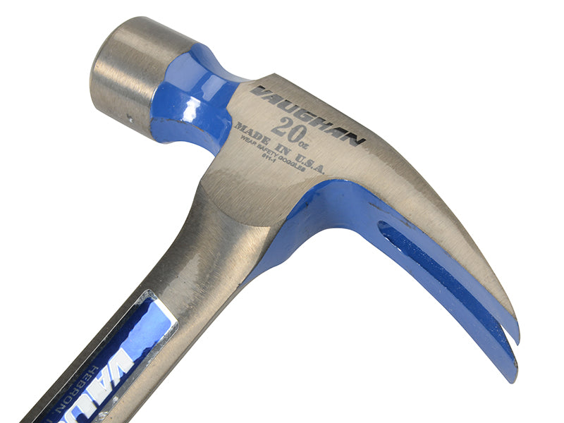 Vaughan R999 Ripping Hammer Straight Claw All Steel Smooth Face 570g (20oz) VAUR999