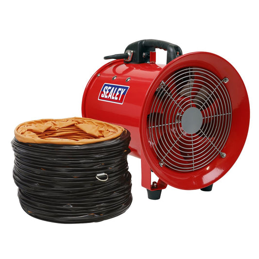 Sealey Portable Ventilator �250mm with 5m Ducting VEN250