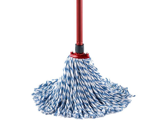 Vileda SuperMocio Microfibre & Cotton Mop Head & Handle VIL126575