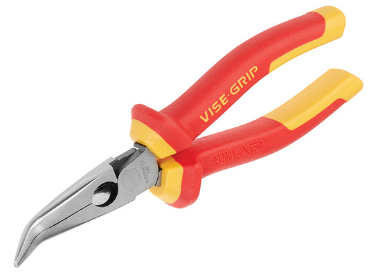 IRWIN Vise-Grip High Leverage VDE Bent Nose Pliers 200mm (8in) VIS10505870