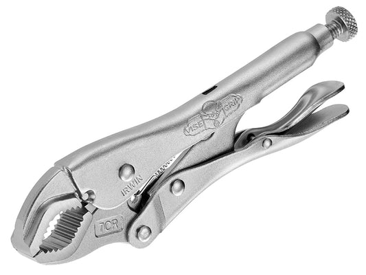 IRWIN Vise-Grip 7CR Curved Jaw Locking Pliers 178mm (7in) VIS10508018