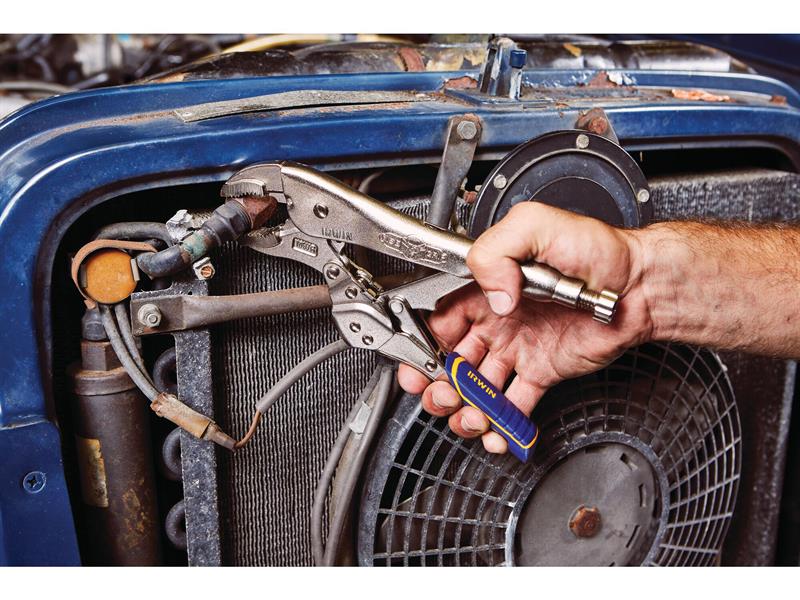 IRWIN Vise-Grip 10WR Fast Release™ Curved Jaw Locking Pliers with Wire Cutter 254mm (10in) VIST05T