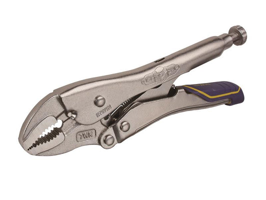 IRWIN Vise-Grip 7WR Fast Release™ Curved Jaw Locking Pliers with Wire Cutter 178mm (7in) VIST07T