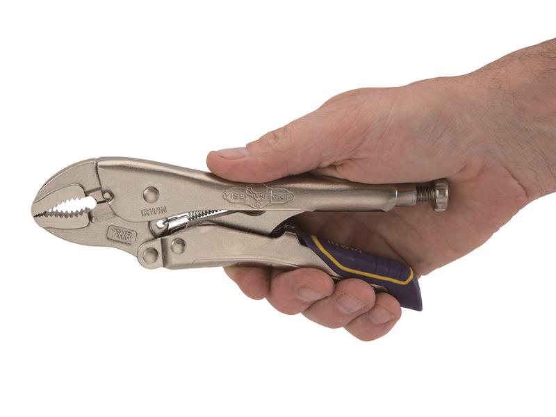 IRWIN Vise-Grip 7WR Fast Release™ Curved Jaw Locking Pliers with Wire Cutter 178mm (7in) VIST07T