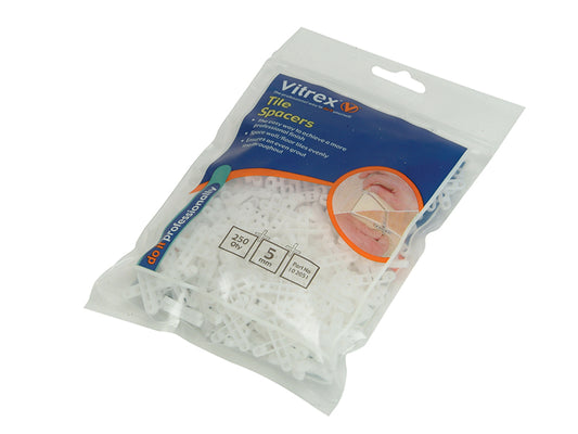 Vitrex Floor Tile Spacers 5mm (Pack 250) VIT102051