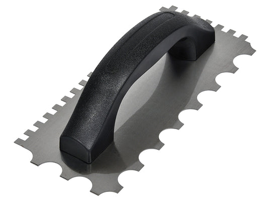 Vitrex Wall & Floor Adhesive Trowel 6/20mm Square/Round Notches VIT102950