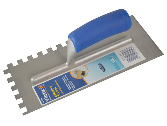 Vitrex Soft Grip Adhesive Trowel 10mm Notches VIT102954T