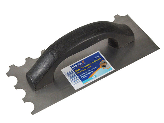 Vitrex Economy Tile Trowel 20mm U Notches VIT102956