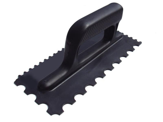 Vitrex Plastic Tile Trowel with U & V Notches 6/20mm VIT102963