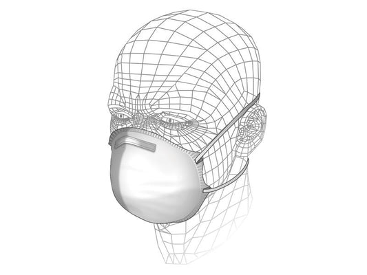 Vitrex Sanding and Loft Insulation Respirator P1 VITS40210