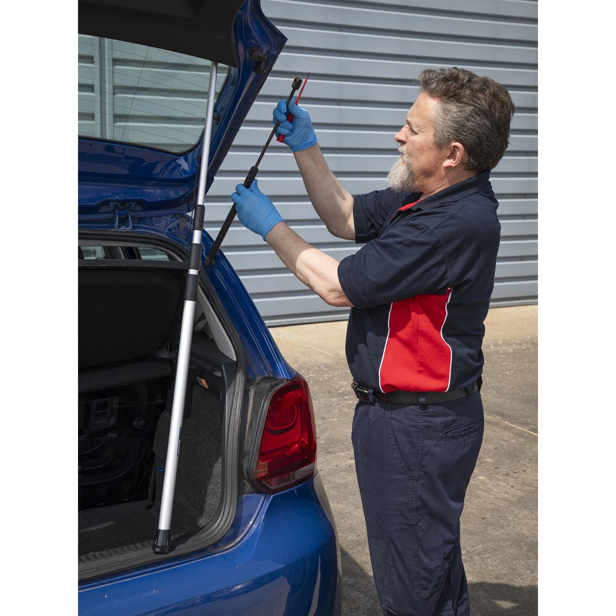 Sealey Telescopic Bonnet & Tailgate Support 2.4m Closed 820mm Approx VS0141