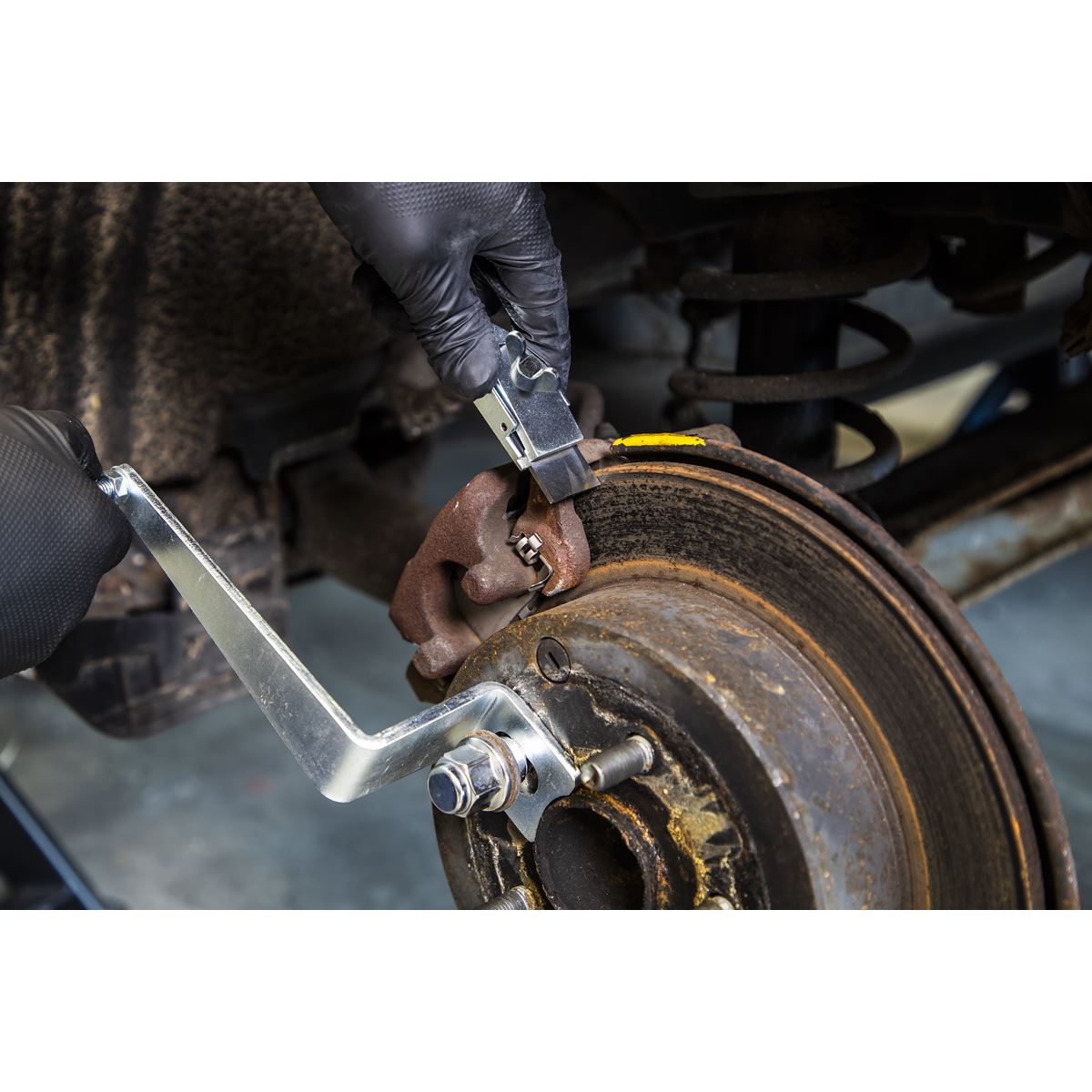 Sealey Remover Brake Disc Lip Set VS0216