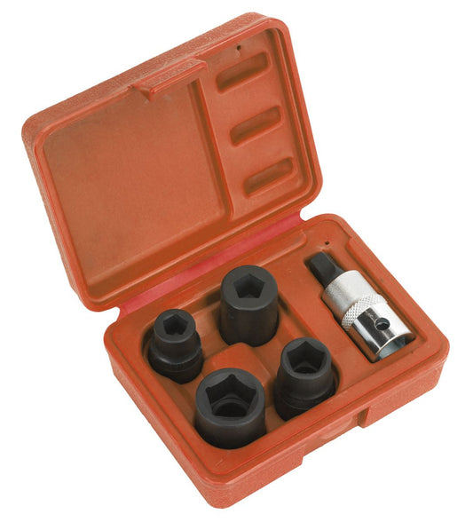 Sealey Brake Caliper Socket Set 5pc Bendix Girling 1/2"Sq Drive VS0464